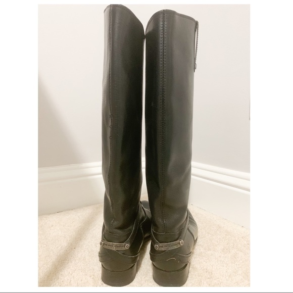 FRYE Lindsay Plate Leather Boots - Picture 3 of 4